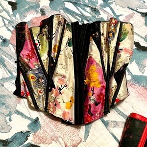 Oriental inspired corset